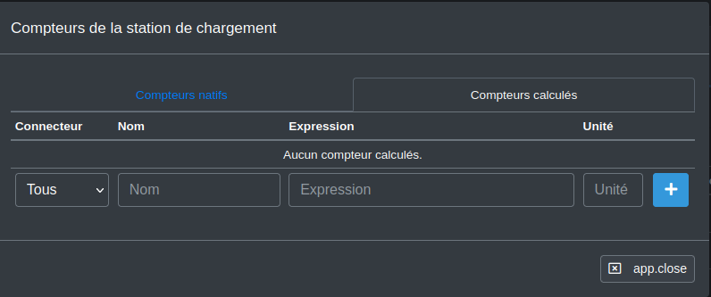 detail compteur calculé